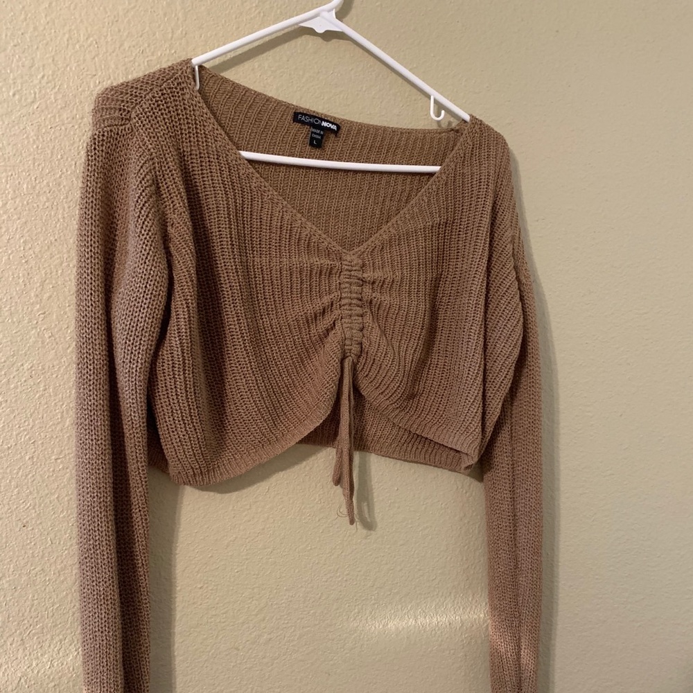 Cropped Fashion Nova Sweater
